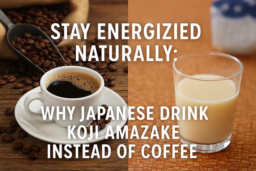 Stay Energized Naturally: Why Japanese Drink Koji Amazake Instead of Coffee