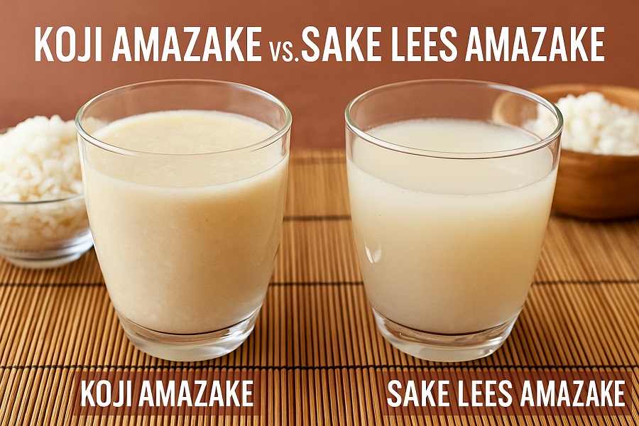 Koji Amazake vs. Sake Lees Amazake: What's the Difference?